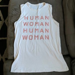 Everlane Human Woman tank